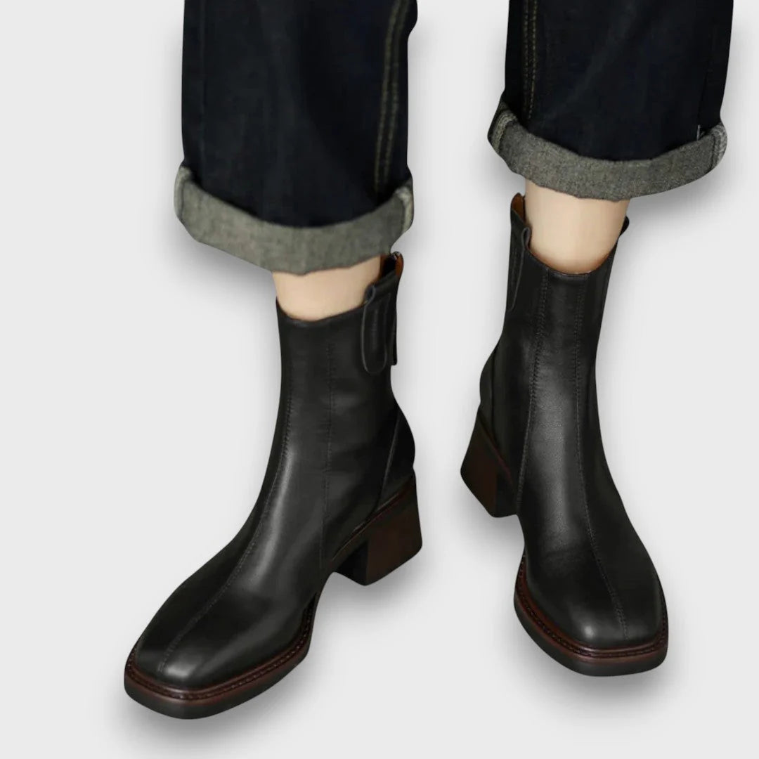 Fien – Botines clásicos de piel