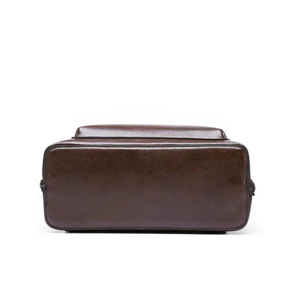 Saskia - Mochila clásica con apertura de doble cremallera