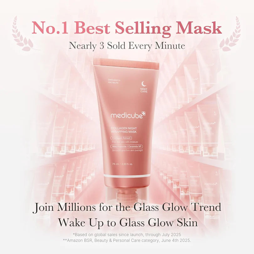 Collagen Night Wrapping Mask – Overnight Elasticity Boost (Buy 1 Get 1 Free)