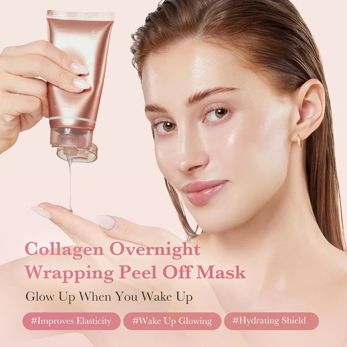 Collagen Night Wrapping Mask – Overnight Elasticity Boost (Buy 1 Get 1 Free)