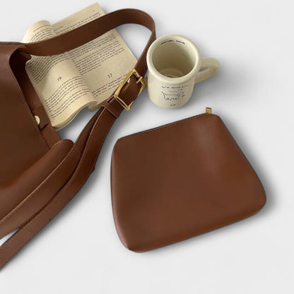 Isidore – Elegante bolso de hombro de piel