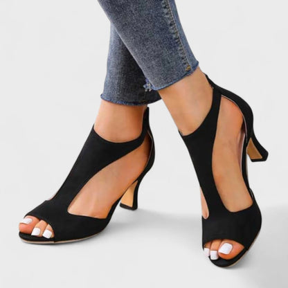 Zorine - Sandalias ortopédicas de tacón