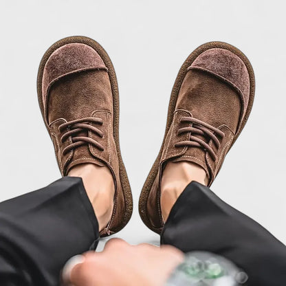 Santiago - Zapatos ortopédicos de piel de becerro