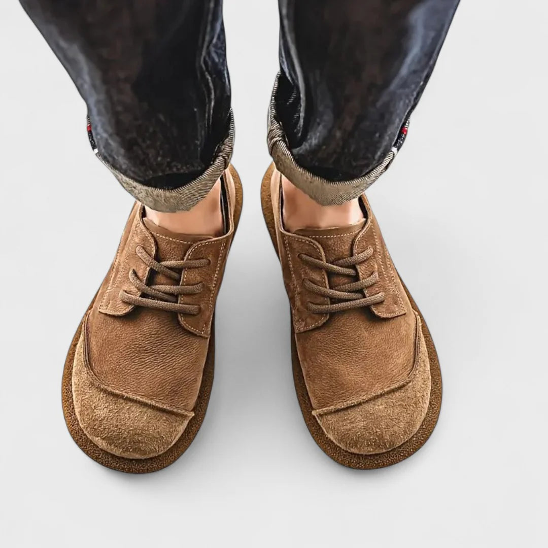 Santiago - Zapatos ortopédicos de piel de becerro