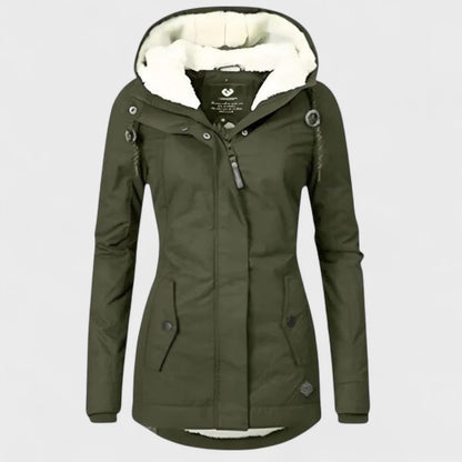Amélie - Chaqueta de invierno impermeable con capucha