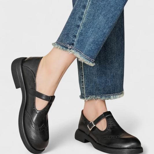 Elisa - Merceditas de cuero