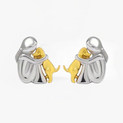 Elisa - Pendientes con icono de perro