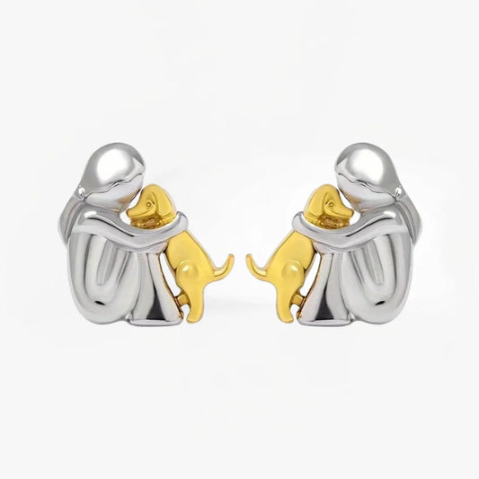 Elisa - Pendientes con icono de perro