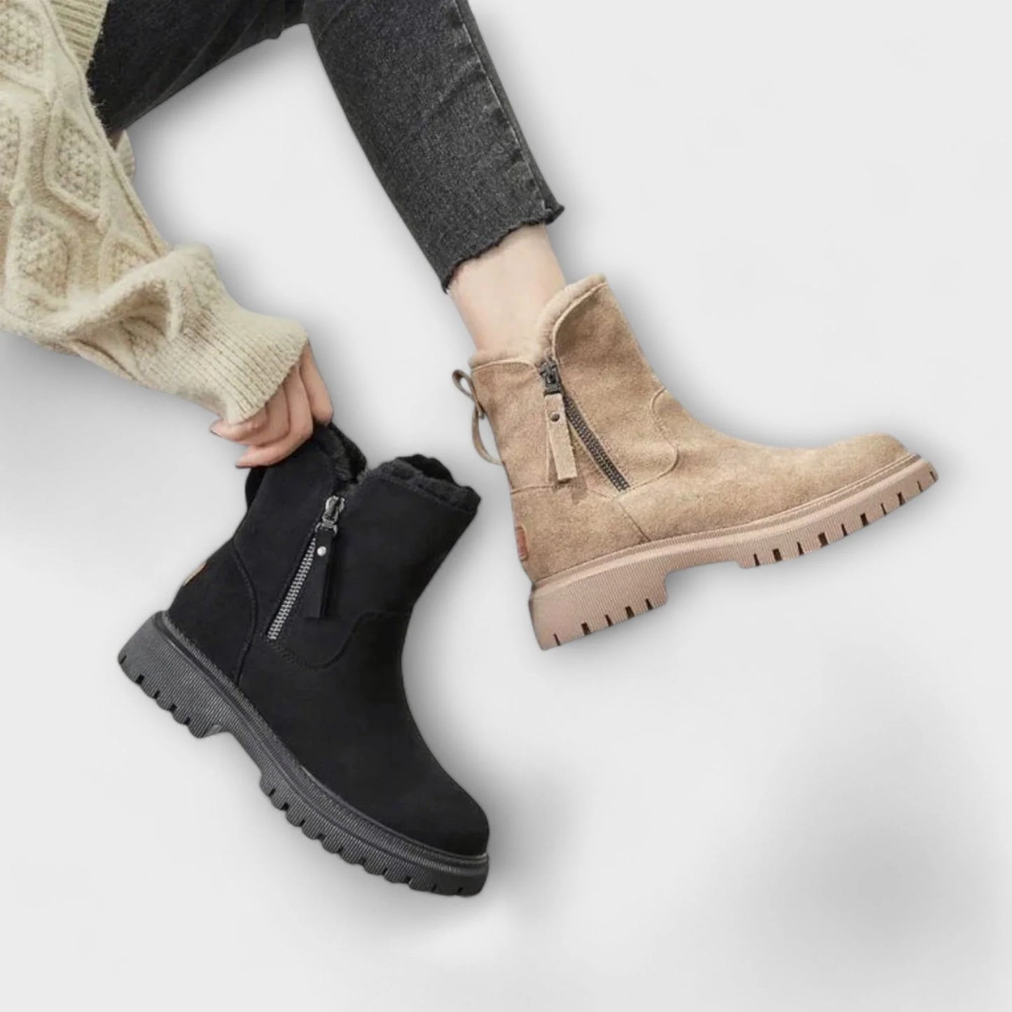 Alwa – Botas de invierno cálidas con interior suave